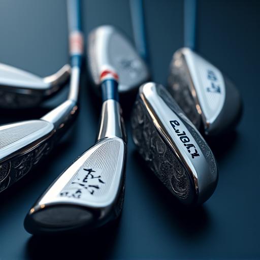 Premium Golfschläger mit nautischem Design